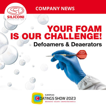 Siliconi alla fiera European Coatings Show 2023 (Art. corrente, Pag. 1, Foto normale)