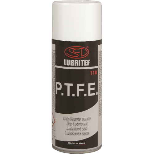 LUBRITEF - LUBRICANT SPRAY P.T.F.E.-BASED