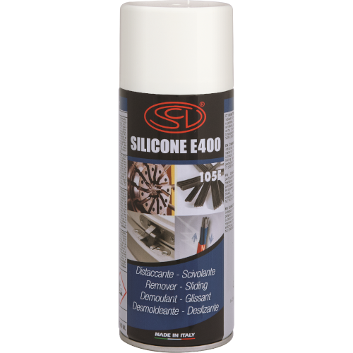 SILICONE E 400 Distaccante per materie plastiche