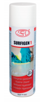 SURFIGEN, the new spray sanitizer with active foam