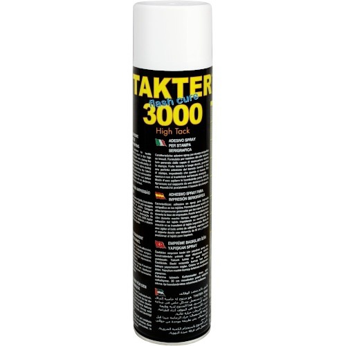 TAKTER® 3000 - ADHÉSIF SPRAY FORT  POUR SÉRIGRAPHI